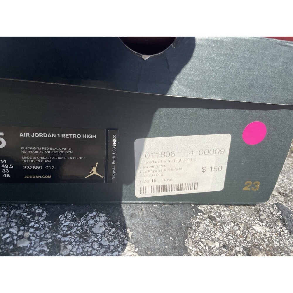 Air Jordan 1 Rare Air Bred 2015 New W Og Box - Picture 13 of 14